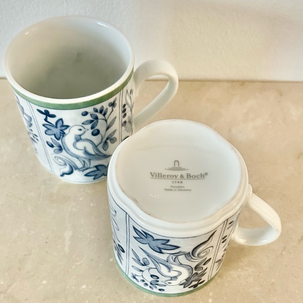 2 Villeroy and Boch Cordoba Mugs. Like new - Picture 4 of 7